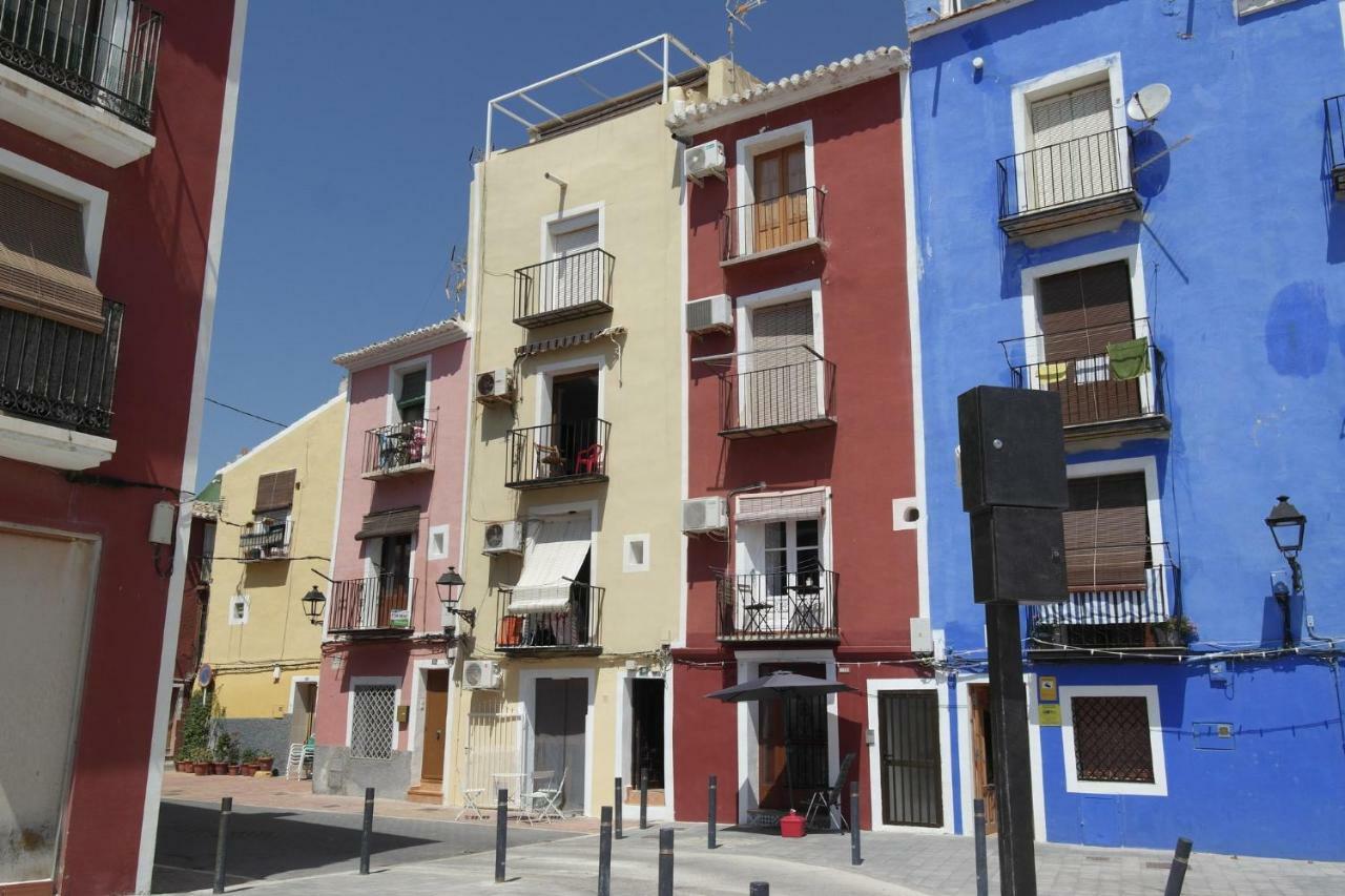 AR35 Coqueto apartamento en primera línea del casco antiguo Villajoyosa  Exterior foto